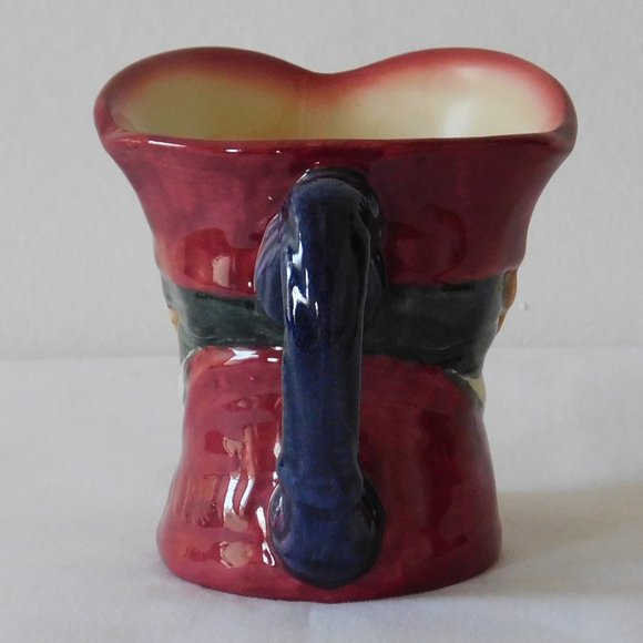 Miniature 3 1/4 Inch English Royal Doulton The Cardinal Character Toby Jug - Picture 5 of 7